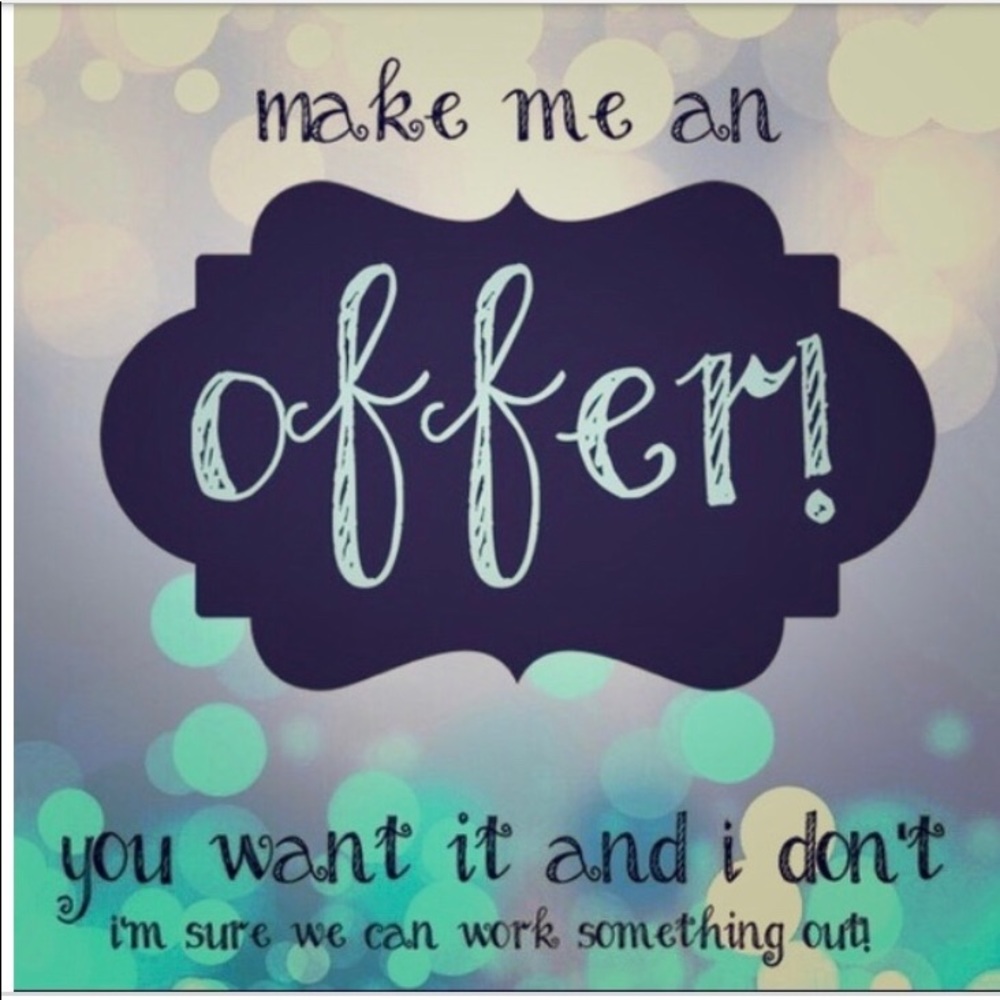 All items are negotiable, within reason!